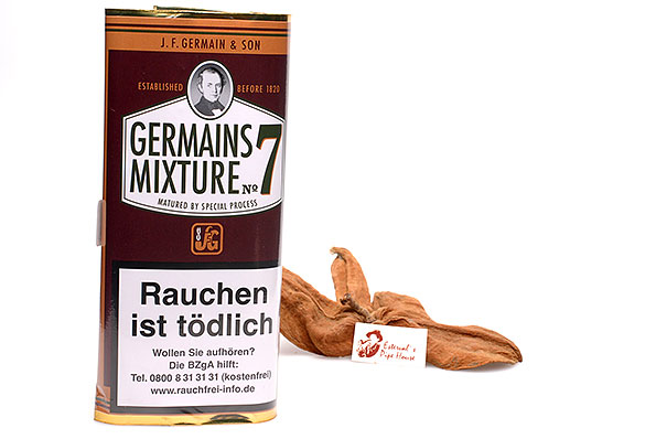 Germain´s Mixture No 7 Pfeifentabak 50g Pouch Germain´s Mixture No 7 Pfeifentabak 50g Pouch